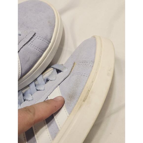 Adidas WOMEN'S ADIDAS GRAND COURT ALPHA SNEAKERS Sz 8.5 Baby Blue Casual Cloud - Picture 8 of 11